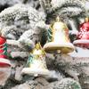 Christmas Plastic Bell Hanging Ornament Christmas Tree Bell Pendent