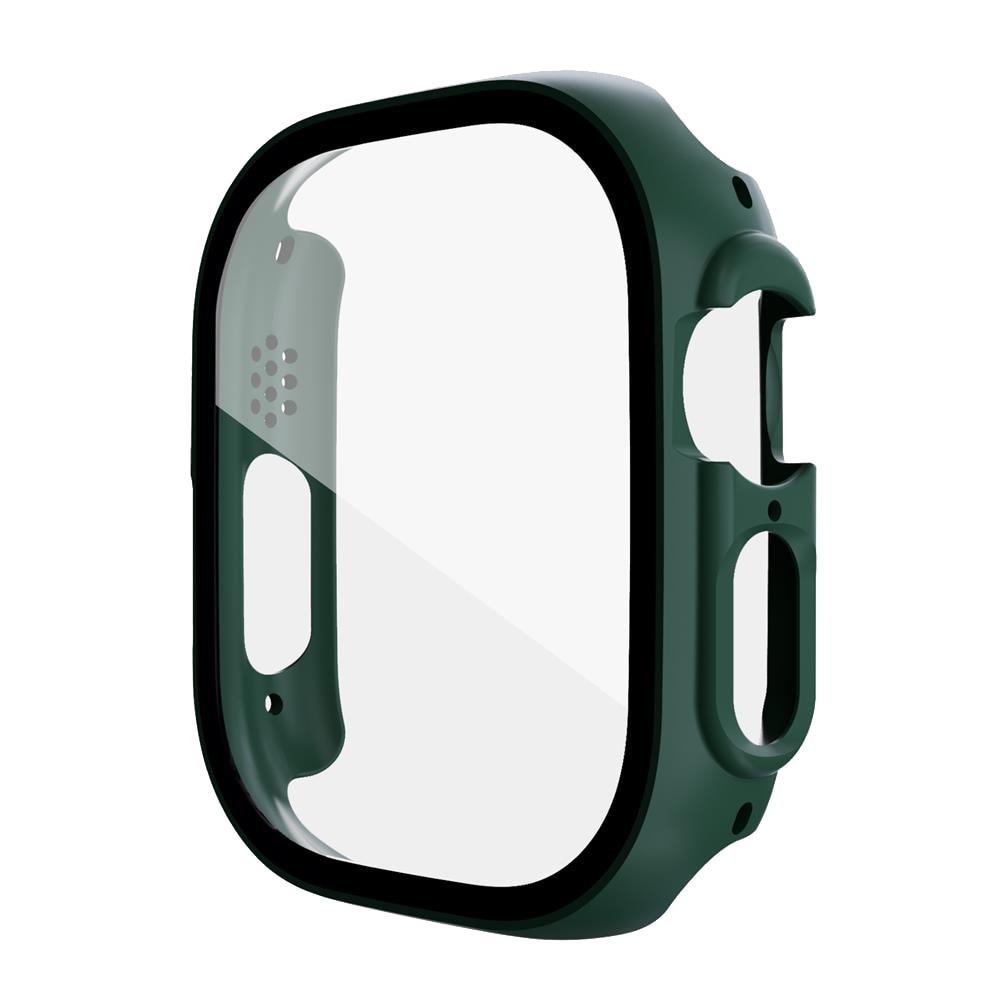 For Apple Watch Case Ultra PC Accessories Screen Protector Around Bumper Toughened Glass Series 8 Pro Apple Watch Case 49mm