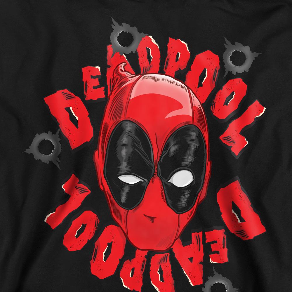 Deadpool Unisex Adult Head Sweatshirt