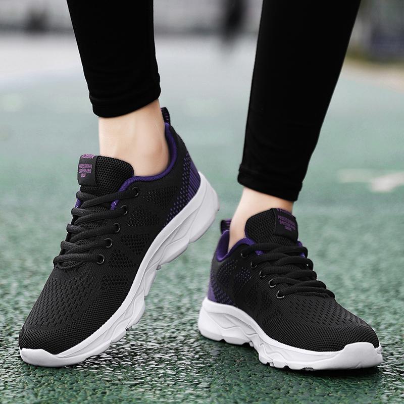 Spring and Autumn Mesh Breathable Sports Casual Shoes Women's Shoes Mom Shoes Elder Shoes