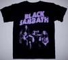 BLACK SABBATH Band Black T-shirt Men Fashion Street Hip-hop Rock Short-sleeved Women Cotton Round-neck Top