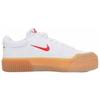 Nike Court Legacy Lift White University Red Gum Women Sneakers Gum-Yellow Sail FV5526-103