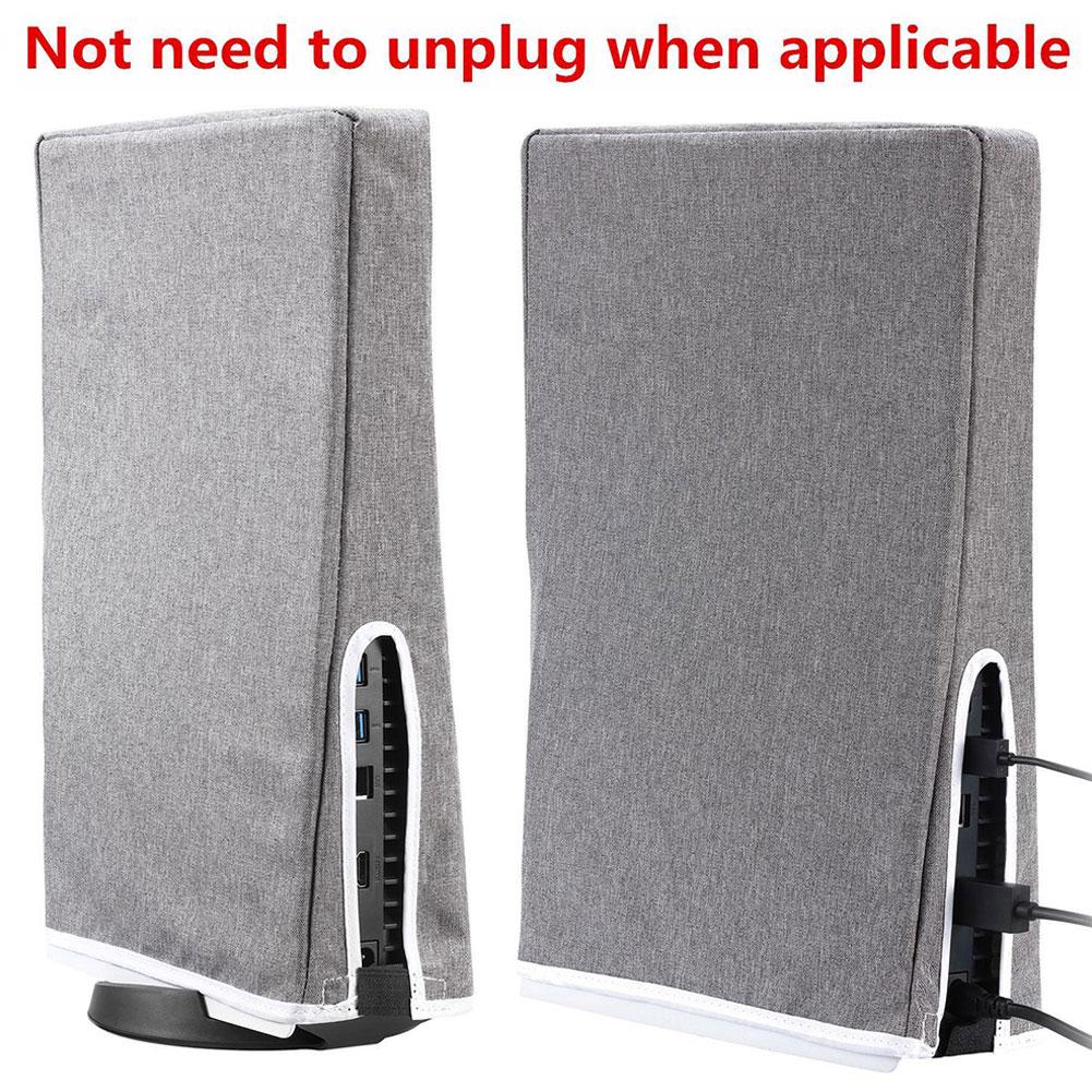 For Pro Gaming Console Upright Dust Cover Anti-scratch Guard Sleeve Host Pro For PlayStatio A6F3