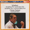 CD SCHUBERT, OTMAR SUITNER CONDUCTING  - Symphonys Nos.1 & 2 33C377905 Denon 1986 Japan ObiClassical Used