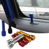 2Pcs Universal Aluminum Alloy Interior Door Lock Knob Pins Car Door Lift Knob Sturdy Auto Lock Latches Car Accessories