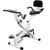 BARWING Fitness Bike Folding Spin Bike Quiet Training Bike Easy To Assemble (Fitness Bike) (White (Normal Model))