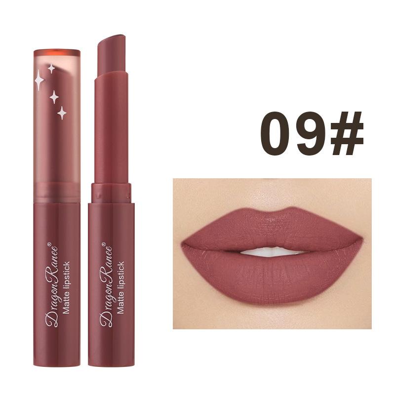 1Pc Nude Matte Lipstick Waterproof Long Lasting Lip Sticks Not Fading Sexy Red Velvet Lipsticks Women Make Up Cosmetics