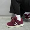2024 New Niche Retro Burgundy Skateboard Shoes Ins Super Fire Versatile College Style Street Shot Bread Shoes Men's and Women's Shoes
