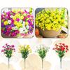 Outdoor Artificial Flowers Fake Plants  Artificial Outdoor Greening Morning Anti-UV Plastic Shrubs Decoration