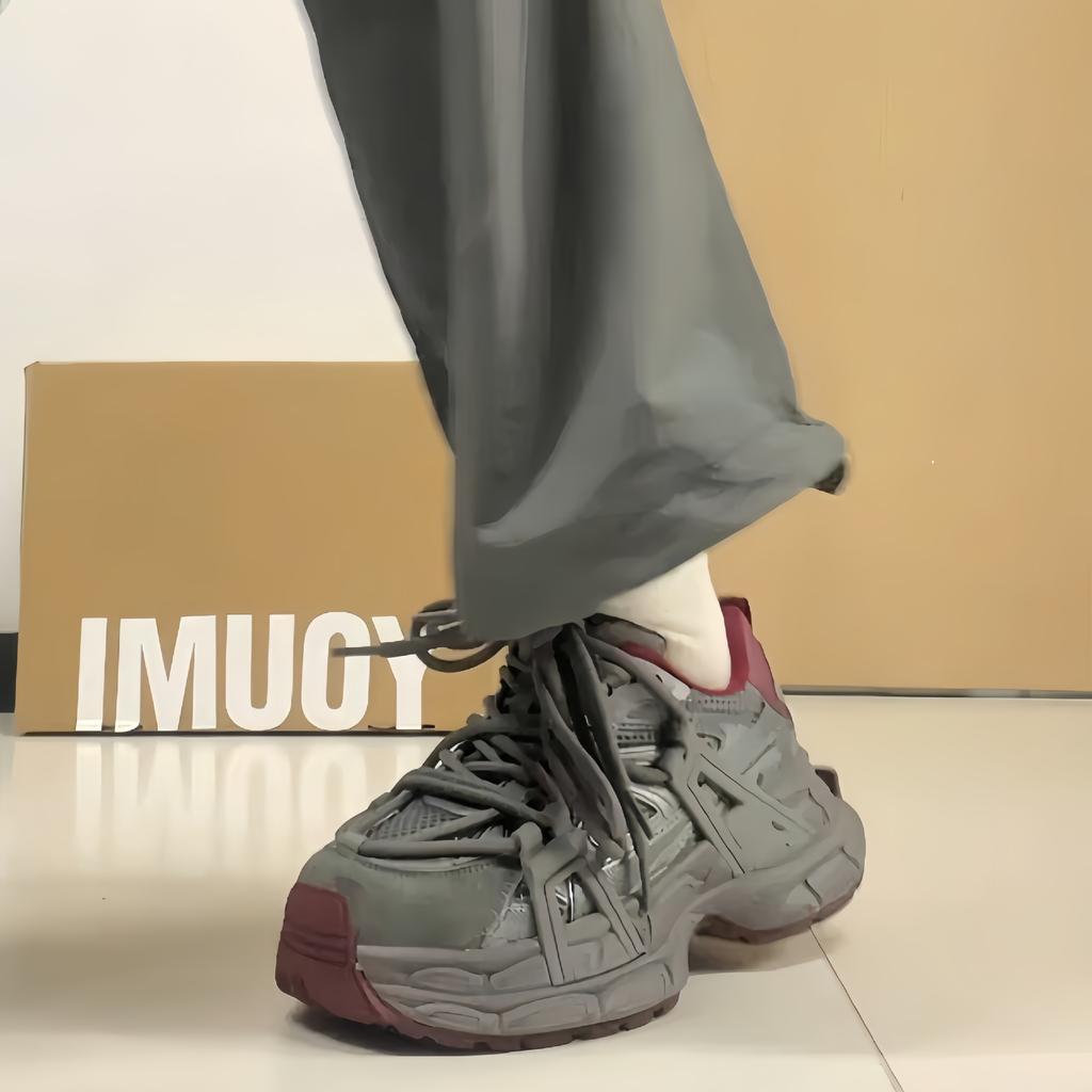 Sneakers British Style Autumn and Winter New Platform Dad Shoes Casual, Light and Comfortable Versatile Niche Women's Shoes