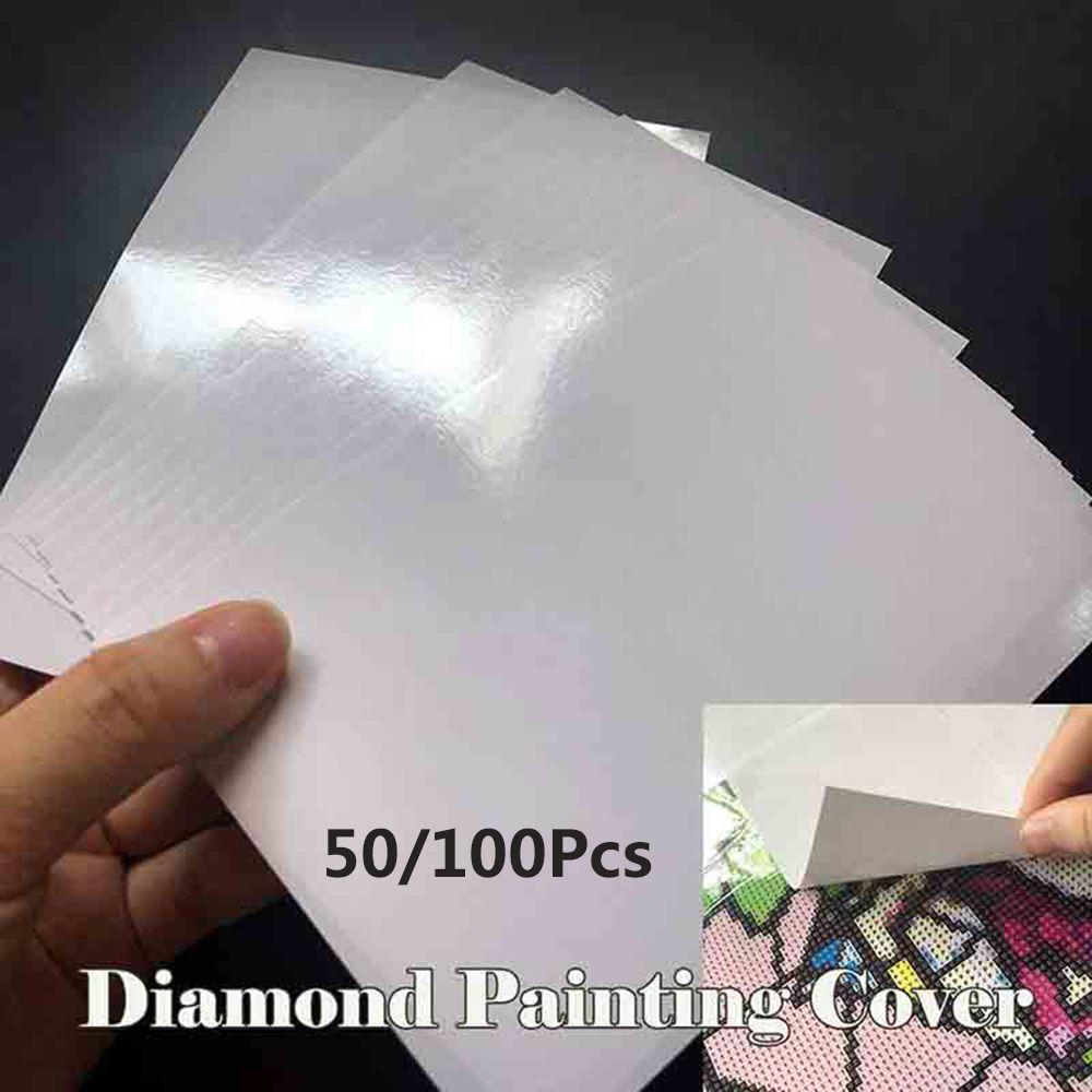 Replacement Anti-dirty Dustproof Diamond Painting Cover Cross Stitch Tool Release Paper Non-Stick