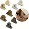 5 Sets Edge Magnetic Buckle Snap Clip Fasteners Clasps Metal Buttons Handbag Purse Wallet Craft Bags Parts Closure Buckle