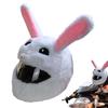 Motorcycle Helmet Cover Dustproof Universal Bicycle Helmet Cover Funny Plush Motorcycle Headwear for Full Helmets