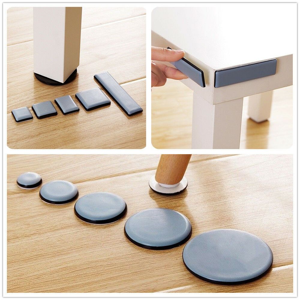 Chair Fittings Table Sofa Anti Noisy Floor Protector Furniture Leg Slider Pads Slip Mat