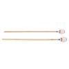 2Pcs Marimba Yarn Mallets Soft Comfortable Handle Medium Hard Heads Yarn Marimba Mallets Head for