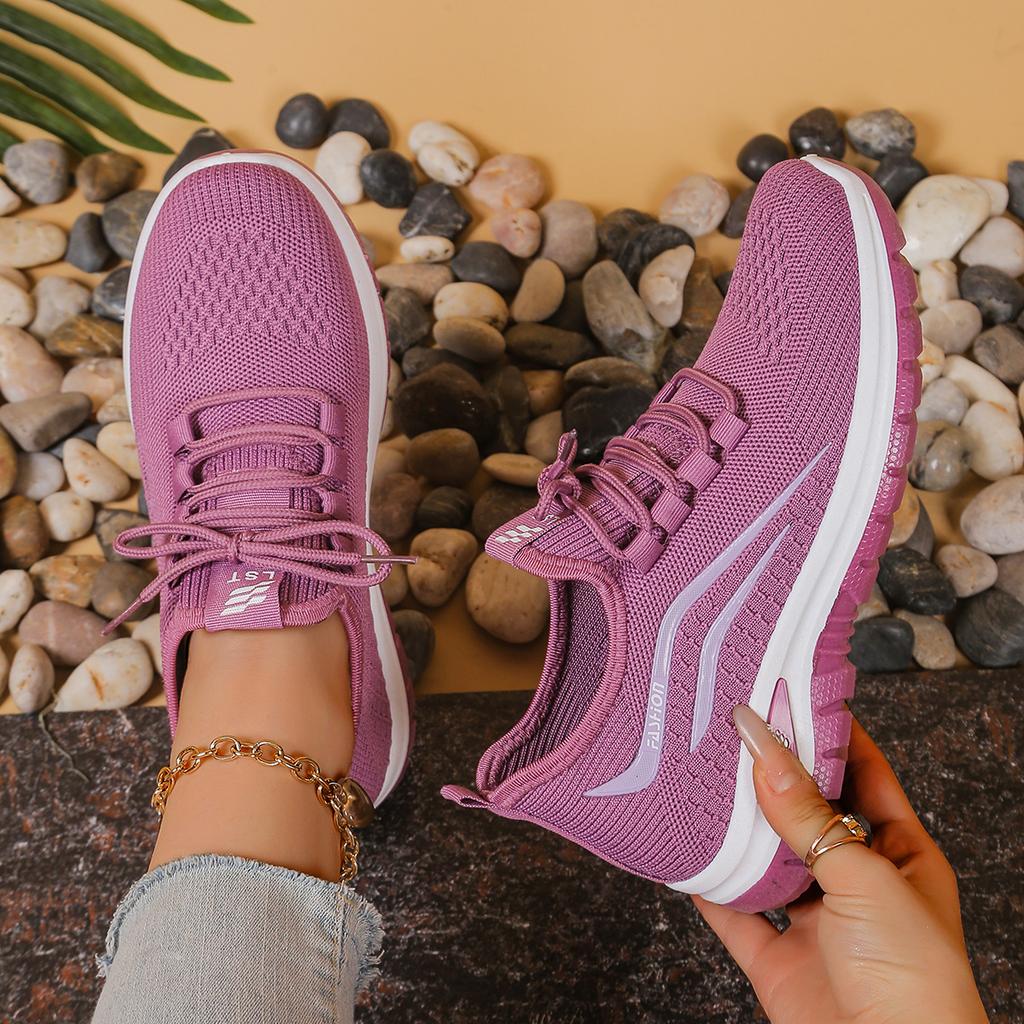 Fashion Shoes Autumn 2025 New Fashion Casual Sports Single Shoes Wholesale Trend Flying Weaving Women's Shoes