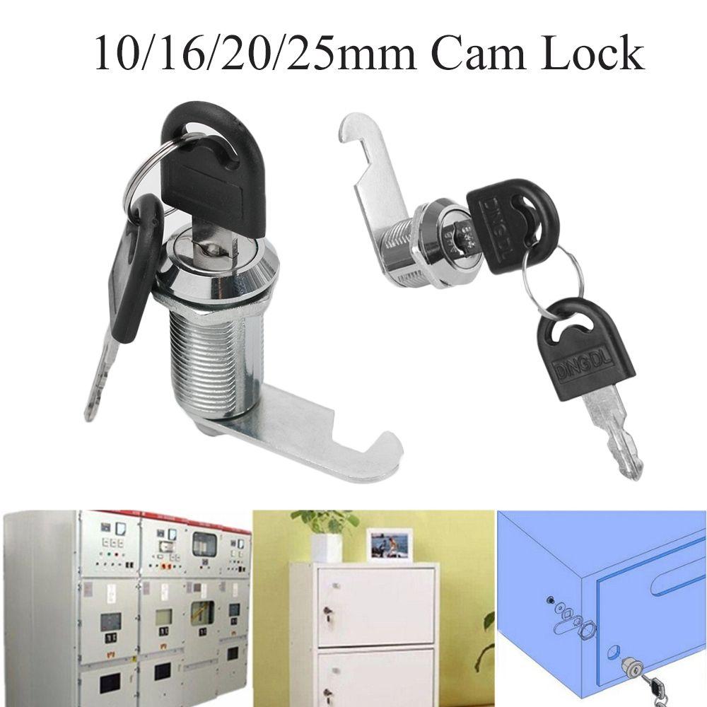 Protect Goods Furniture Hardware Drawer Cam Lock Cupboard Padlock Locksmith Tool Door Lock Cylinder