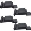 4pcs Door Lock Striker Fit for Mercedes W123 240D 280E 300D