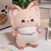Cute Cartoon Fox Plush Toy Lovely Soft Stuffed Animal Doll Home Decor Gifts For Kids
