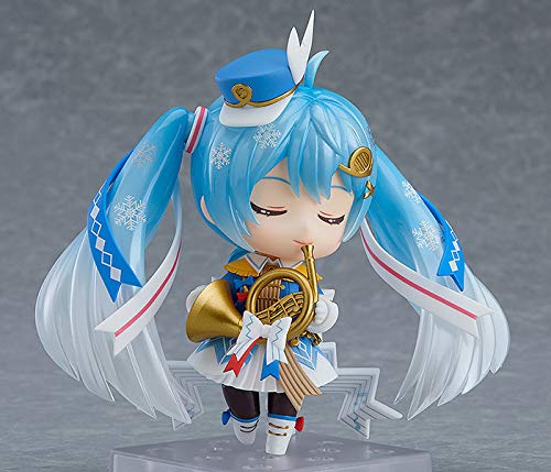 Good Smile Company Nendoroid Character Vocal Series 01 Hatsune Miku Snow Miku Snow Parade Painted Movable Figure Ver. Non-scale ABS&PVC