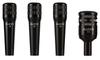 AUDIX DP4 Drum Set Recording Microphone Set of 1 3 Dual Pivot Clips for Fixing Drum Rims Various Microphone Clips Aluminum Case Included Set, 4, D6,