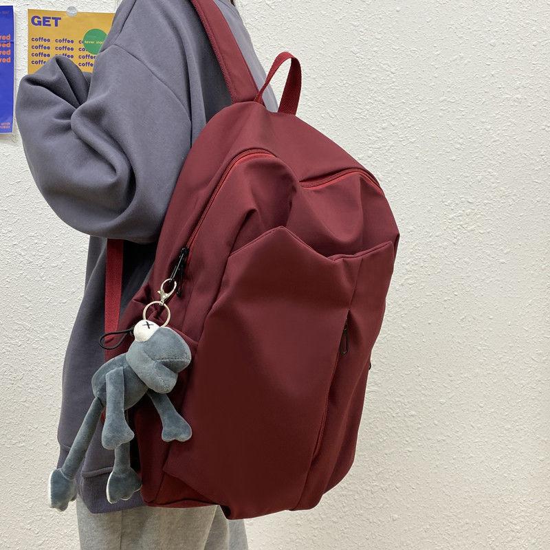 New Goth Techwear Backpack Bagpack for Men and Women Korean Travel Backpacks Large Capacity Student Backpack Bookbag