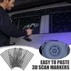 5Pcs 3D Scanning Markers High Reflection Points Self Adhesive Widely Used
