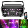 21 Eye DJ Party Strobe Light RGB Dj Disco DMX 512 Voice Activated Projector with Remote Control