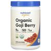 Nutricost Organic Goji Berries, Unflavored, 1 Lb (454 G)