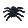 Funny Flocking Black Spider 3D Artificial Spider Halloween Plush Spider  Learning Toys