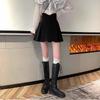 2024 Spring Women's High Waist Slim Anti-Exposure A-Line Skirt - Fashionable Korean College Style