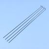 10Pcs Z-Type Servo Pull Rod Diameter 1.2Mm Length 20Cm Steel Wire Pull Rod Servo Angle Control Lever For Rc Airplane