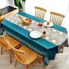 Nordic Style Pvc Tablecloths Kitchen Waterproof Oilproof Plastic Table Cloth Rectangular Printing Home Dinning Table Set Decor
