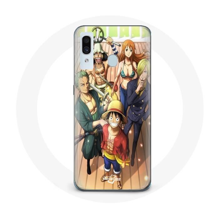 Coque - Maniacase - Samsung Galaxy A20e - One Piece Luffy - Souple - Manga Anime