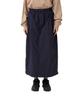 Nylon Tussah Utility Storage Skirt Navy 3 SK-25AW001, Women's