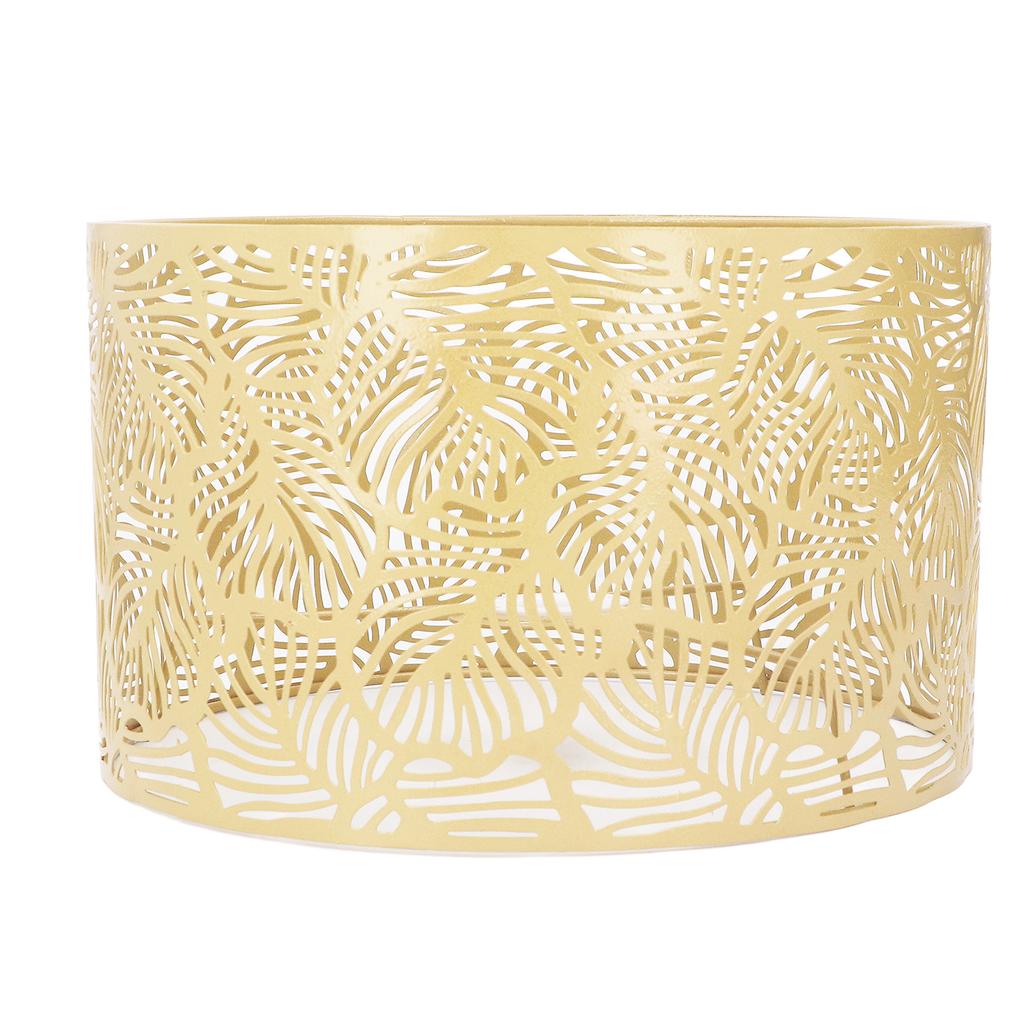 Абажур для лампы, современный простой стиль, украшение для дома для лампочек E14 E27 золотого цвета