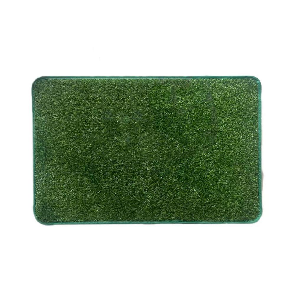 Washable Simulated Lawn Dog Pads Comfortable Pet Lawn Mat Artificial Dog Grass Mat Outdoor