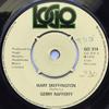 7inch Record GERRY RAFFERTY - Mary Skeffington GO314 Logo 1978 UK Rock Used