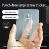 Punch-Free Picture Frame Hooks: Strong Adhesive, Traceless Nails for Hanging and Storage.