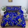 Music Duvet Cover Set 3D Print Music Note White Black Comforter Cover For Boys Girls Teens Polyester Bedding Set King Queen Size