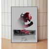 F1 Racer Collectible Series Poster Print Canvas Art Pictures Home for Living Room and Bedroom Wall Decor Frameless Painting