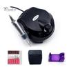 Electric Nail Polishing Machine High Speed Nail Polisher with 6 Grinding Heads for Versatile Nail Care
