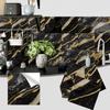 Self-Adhesive Wall Sticker Kitchen Bathroom Waterproof And Oil-Proof Crystal Tile Sticker Marble Pattern Home Decoration Wallpaper