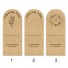 50PCS Brown Thank You Stickers Kraft Paper Sealing Labels Gift Thanks Decals  Online Retails