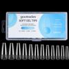 Shape Gel Nail Tips Soft Gel Full Cover Nail Tips Soft Gel Nail Extension