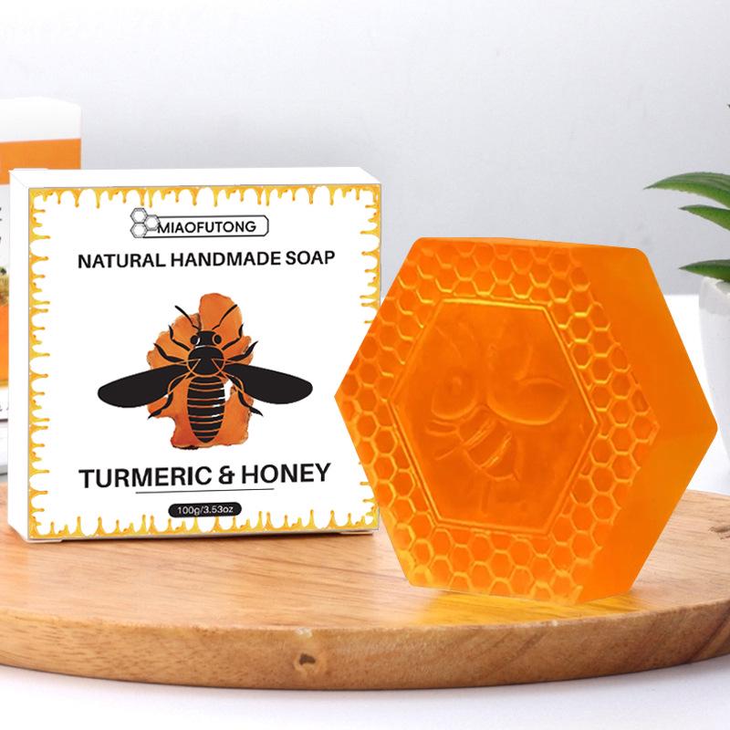 Turmeric Honey & Ginger Handmade Soap for Bath & Face