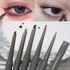 Silky Long-lasting Eye Liner Pencil Eyeliner Pen Natural Matte Wine Red Eyeliner Easy To Color Waterproof Eye Make Up Cosmetics