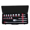 Kyoto Machinery Tools Nepros Socket Wrench Set NTB417AZ 17 Points 1 Set (KTC) Drive 12.7mm