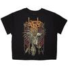 Lamb Of God Womens/Ladies Crow Crop Top