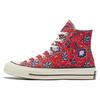 Chuck 70 High Paisley - Habanero Red Unisex Sneakers Egret Rush-Blue 171072C